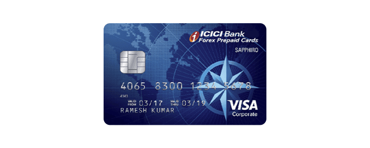 ICICI Bank NRI Sapphiro Credit Card